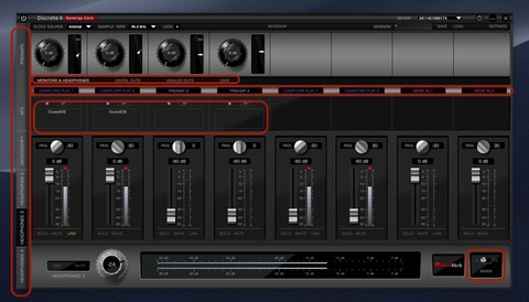 Antelope Discrete 4 SCパネル